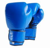 Respect Blue boxing gloves