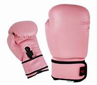 Respect Pink boxing gloves